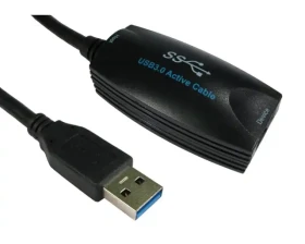 Kabl 3.0 USB A - USB A M/F produžni sa pojačivačem 5m E-Green