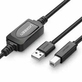 Kabl USB 2.0 Aktivni Print Ugreen US122 M/m 15m