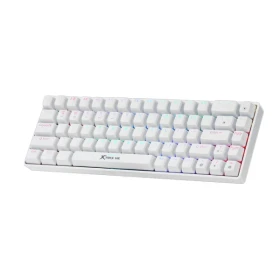 Mehanička bežična tastatura XTRIKEME GK994W ARGB WHITE