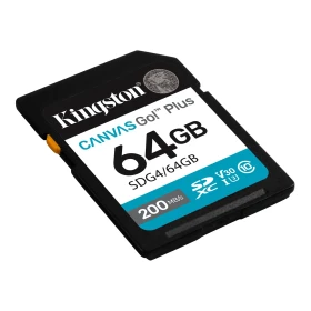 SD Card 64B Kingston SDG4/64GB class 10 200Mbs/160MBs