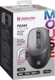 Bežični miš Defender Feam MM-296 sivi mini 1