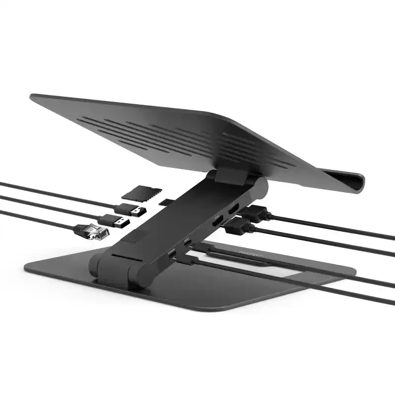 Postolje za Laptop sa docking stanicom Port 2 X 4K USB-C 7 85W slika 1