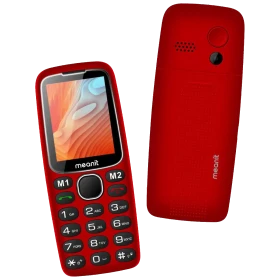 Mobilni telefon Meanit Senior 10 plus crveni