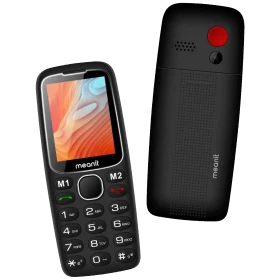 Mobilni telefon Meanit Senior 10 plus crni