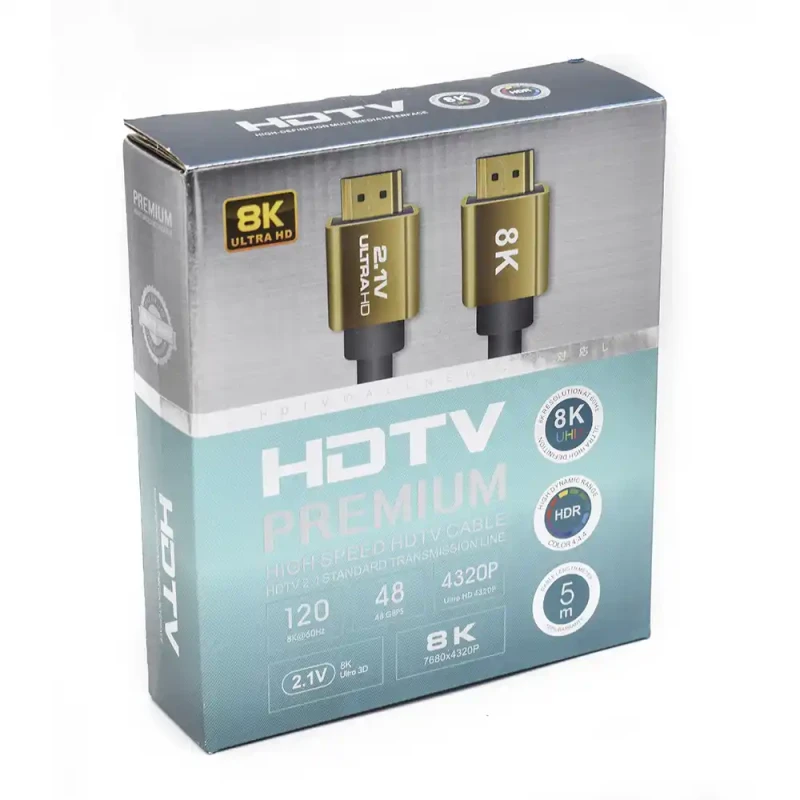 Kabl HDMI V2.1 8K Kettz KT-HK2.1-5M 5m slika 1