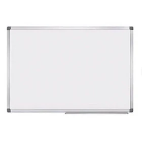 Tabla bela magnetna 90x120cm alu ram