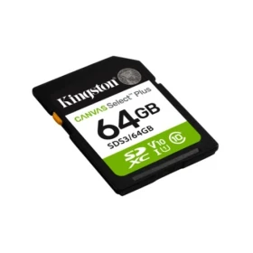 Micro SD Card 64B Kingston SDS3/64GB class 10 100MBs