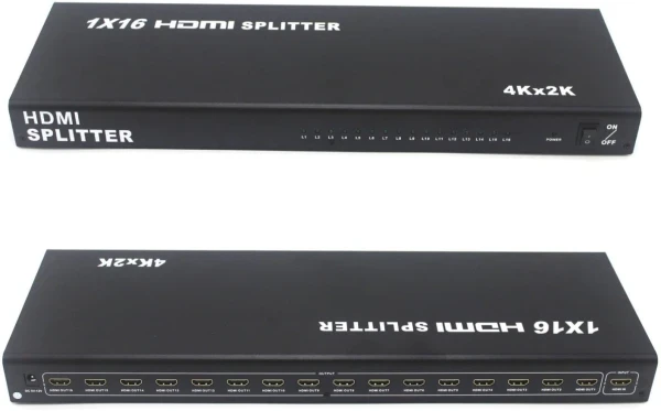 HDMI spliter 1x16 12V/3A ver.1.4 KT-HSP-1.16 slika 1
