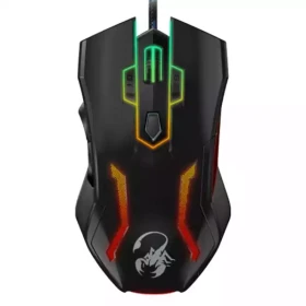 Gaming tastatura K220 YU + Gaming miš Scorpion Spear pro + Slušalice sa mikrofonom HS-400A