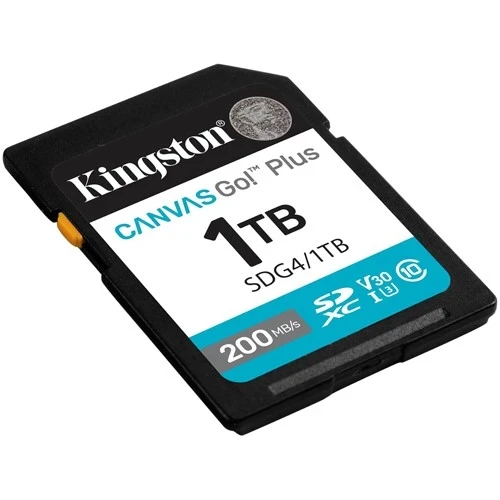 SD Card 1TB Kingston SDG4/1TB class 10 200Mbs/160MBs slika 1
