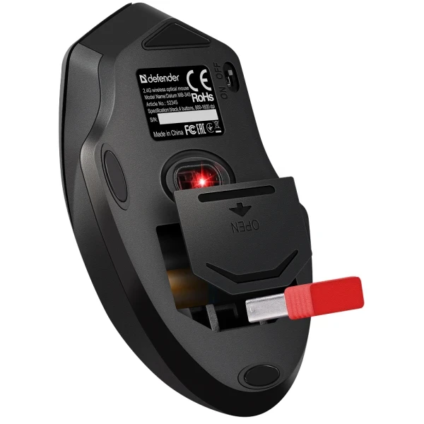 Bežični miš Defender Datum MB-345 1600dpi slika 1