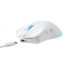Bežični miš Baracuda TURTLE 3200DPI/6D/Optički/2.4GHz/Bela