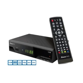 Set Top BOX Xwave M2 DVB-T2 LED/scart/HDMI/RF in-out/USB/media player/metalno kućište