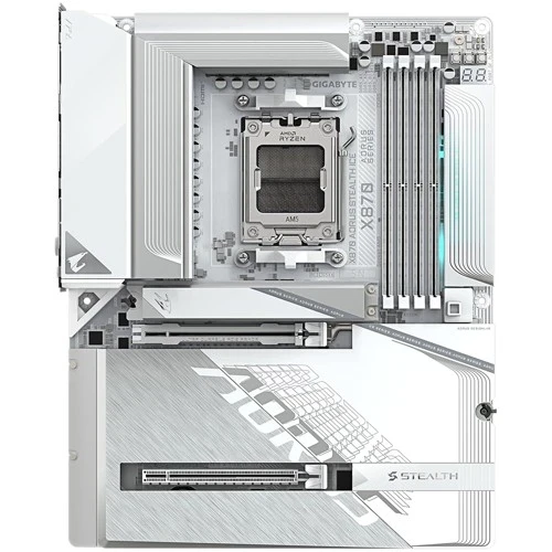 Matična ploča Gigabyte AM5 X870 Aorus Stealth Ice WIFI7 slika 1