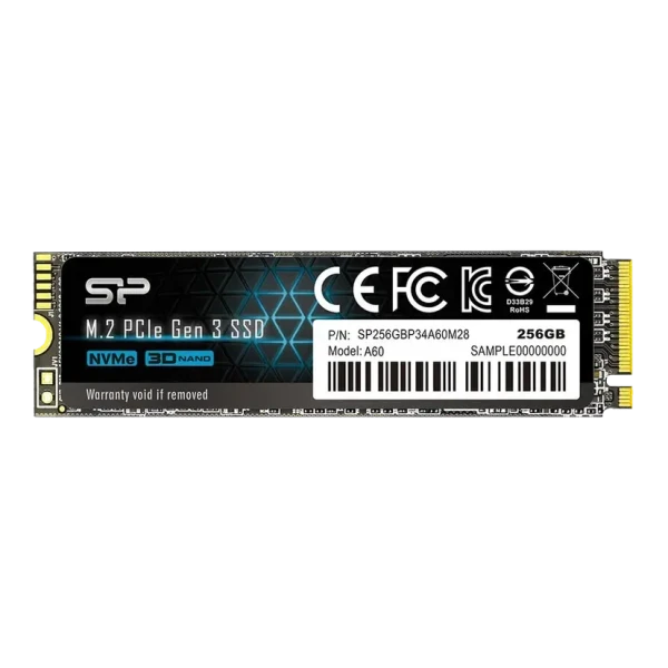 SSD M.2 NVME 256GB SiliconPower SP256GBP34A60M28 A55 2200MBs/1600MBs slika 1