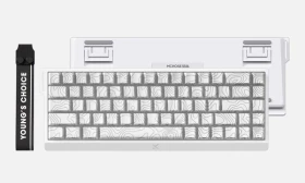 Gaming tastatura MCHOSE Ace 68 Hall Effect Magnetic Switch white topographic