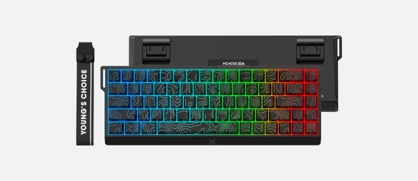 Gaming tastatura MCHOSE Ace 68 Hall Effect Magnetic Switch black topographic slika 1