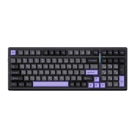 Bežična gaming tastatura MCHOSE G98 Pro Mehanička black purple