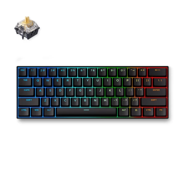 Gaming tastatura MCHOSE Ace 60 Pro Magnetic Switch black slika 1