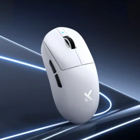 Bežični gaming miš MCHOSE A7 Pro Lightweight white