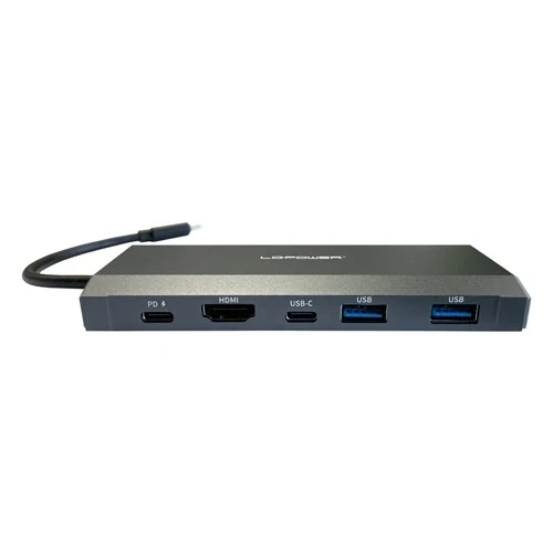 USB-C HUB + M.2 SSD kućište LC-Power LC-HUB-C-MULTI-7-M2 slika 1