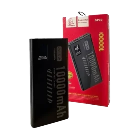Power bank Denmen DP43 10000Mah Fast PD20W /QC3.0/ 2xTypeC/1xUSB-A Crni