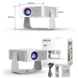 Projektor Zeus N8 HD 1280X720/LED LCD/4700 LUM(170 ANSI)/WiFi/mirac/HDMI/USB/zvuč/Andr 11 mini 1