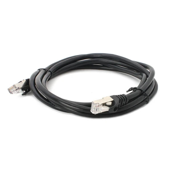 UTP cable CAT 7 sa konektorima 1m JWD-C8 Crni slika 1
