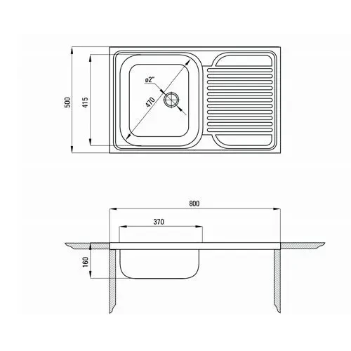 Deante Sudopera Tango 80/IX/0 ZM5 0110 slika 1