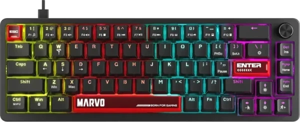 Bežična gaming tastatura Marvo KG935 Arma 67 slika 1