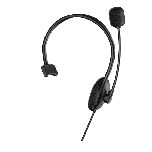 Slušalice sa mikrofonom Genius HS-100U USB crne slika 1