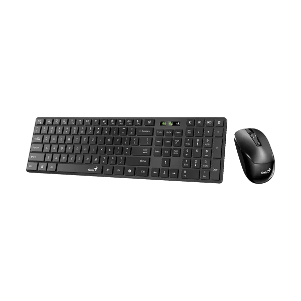 Bežična tastatura + miš Genius SlimStar 8250 US crna slika 1