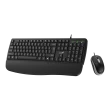Tastatura + miš Genius KM-123 USB US crna mini 1