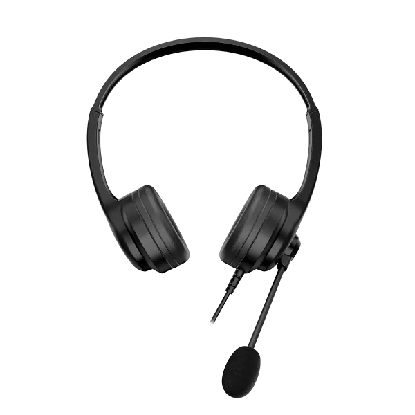 Slušalice sa mikrofonom Genius HS-235U USB-A crne slika 1