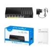 Svič 10/100 6-port Cudy FS106P PoE+/36W/2×Uplink mini 1