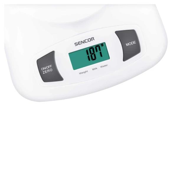 Kuhinjska vaga Sencor sa posudom SKS 4001WH/do 5 kg slika 1