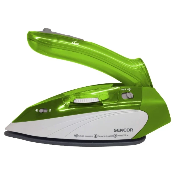 Putna pegla Sencor SSI 1050GR/1100W/keramička/zelena slika 1