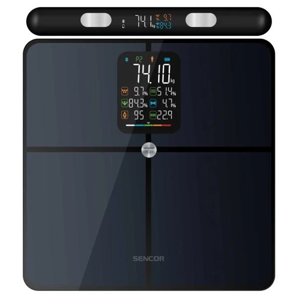 Fitnes smart vaga Sencor SBS 9102BK/LCD/crna slika 1