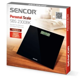 Telesna vaga Sencor SBS 2300BK/LCD/crna