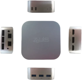 Mini PC Zeus N5 Celeron QC N150 3.40 GHz/DDR5 12GB/m.2 256GB/LAN/Dual WiFi/BT/2xHDMI/DP/Win 11