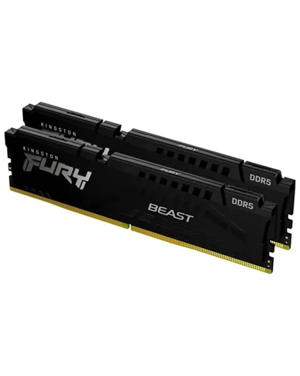 Memorija DDR5 32GB (2x16) 5600MT/S Kingston Fury Beast KF556C36BBEK2-32 slika 1