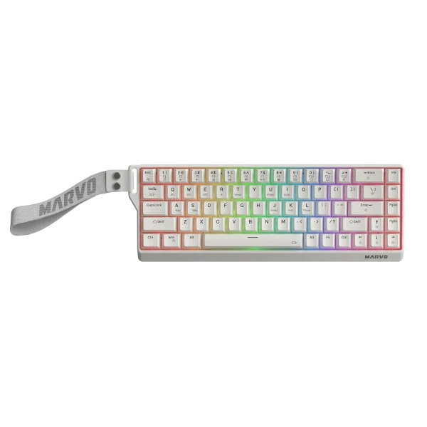 Tastatura USB Marvo Saber KG965W WH slika 1