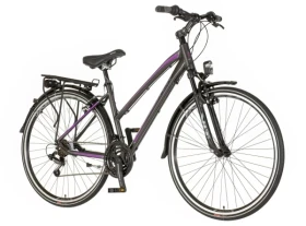 Bicikla Visitor tour Terra Lady 28/amortizer 19 V-BRAKE/18 brzina/sivo-ljubičasti