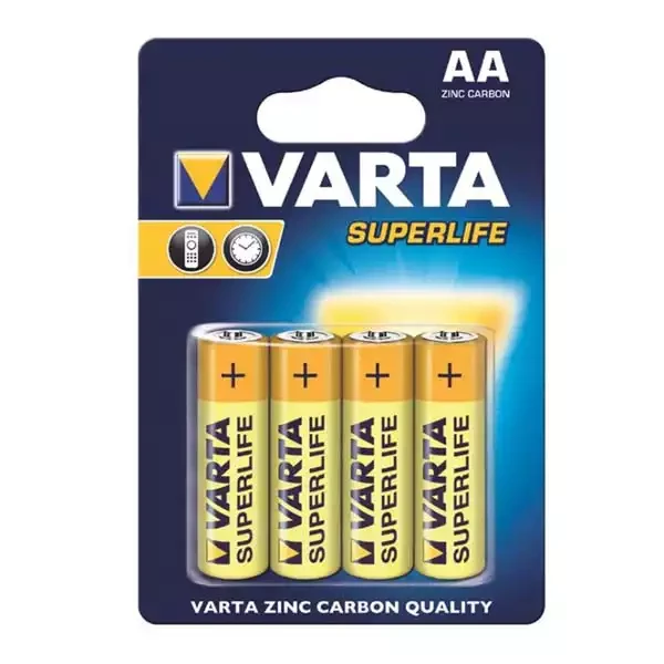 Baterija nepunjiva Varta AA LR6 Superlife slika 1
