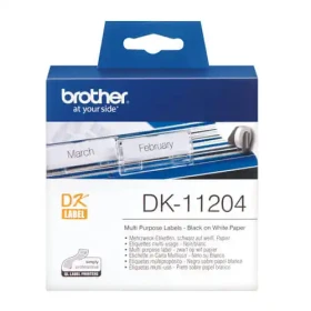 Nalepnica papirna Brother 17x54/400 DK-11204