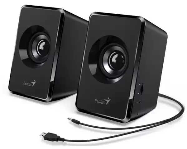 Zvučnici 2.0 Genius SP-U125 3W/USB Crni slika 1