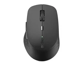 Bežični miš Rapoo M 300/1.600dpi Tamno Sivi