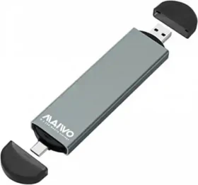 Externo kućište za M.2 NVME/SATA 3.2 Tip C/USB A Maiwo K1683P2