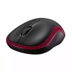 Bežični miš Logitech M185 Crveni/Optički 1000 dpi