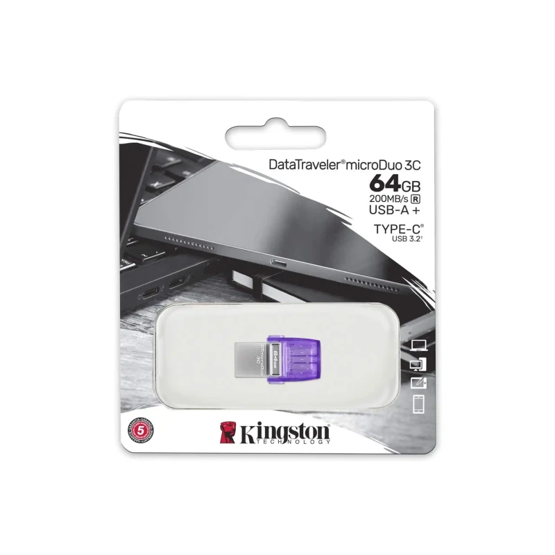 USB Flash 64GB Kingston DTDUO3CG3/64GB slika 1